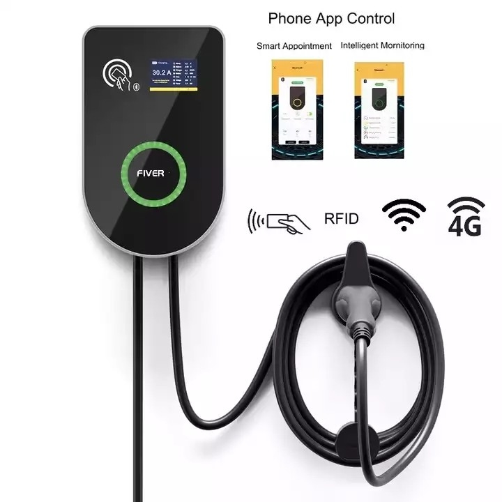OCPP 1.6 Wifi 4Gの32Aレベル2公共の商業EVの充電ステーション