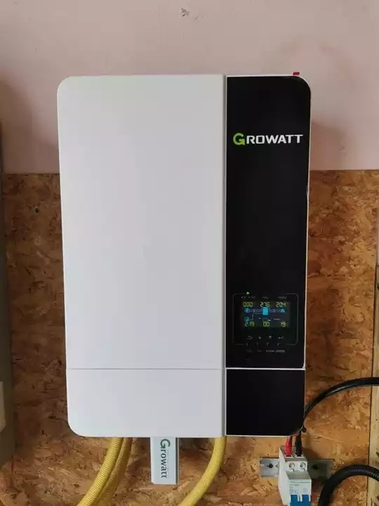 格子モノクリスタル ケイ素3500w 5000wを離れた5000ES SPF 5000 ES PVの太陽雑種インバーター
