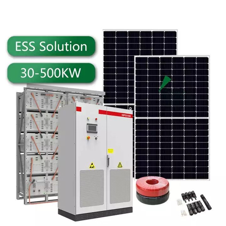太陽系30kW 150kW 300kWの雑種の太陽電池パネルのキット システム30KW完全な太陽系