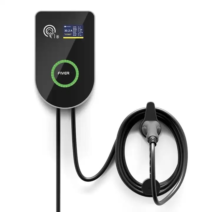 Wifi 4G 通信が付いている 32A EV 充電ステーション OCPP 1.6 スマート ウォールボックス 22KW