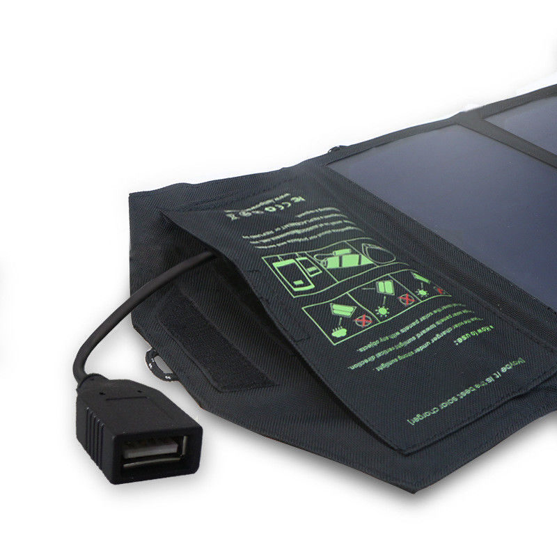 屋外の折る太陽PVのパネルの携帯電話の充電器携帯用5V 10W 300g