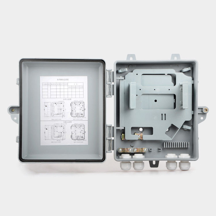 IP65防水繊維光学の配電箱FTTH 12の中心屋外繊維の端子箱
