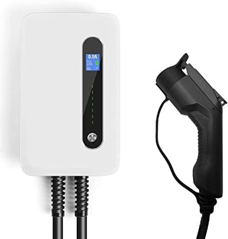 240V 9.6kW 40プラグが付いているAmpのレベル2のポータブルEVの充電器の場所