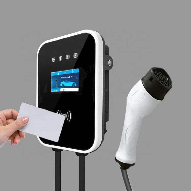 防水電気自動車の充電ステーション22kwのタイプC EVの高速車の充電器