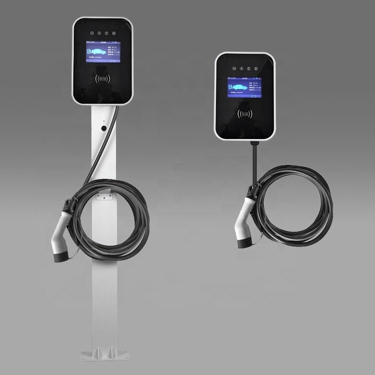防水電気自動車の充電ステーション22kwのタイプC EVの高速車の充電器