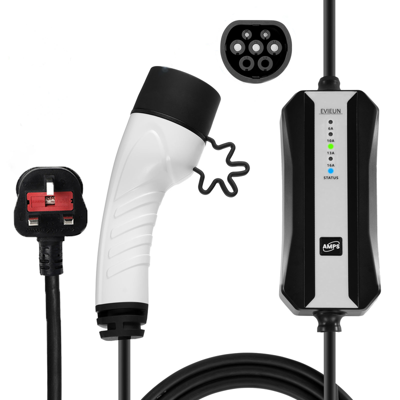 家のための携帯用電気自動車の充電器16A/32Aのタイプ2 （IEC 62196-2）の速い携帯用充電器