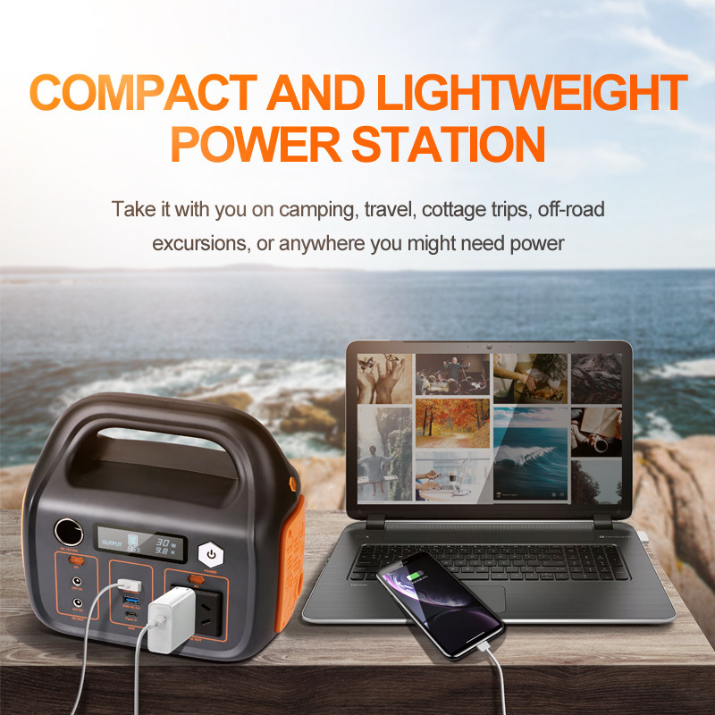 320W屋外のSolar Energyシステム タイプC携帯用動力火車USB2.0