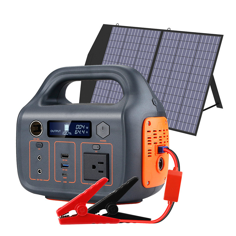 500W Solar Energyシステム再充電可能なリチウム電池が付いている携帯用太陽エネルギー銀行発電機
