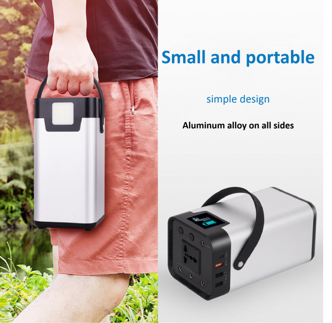 54000mahリチウム携帯用動力火車200W 220Vの商業太陽発電機 5