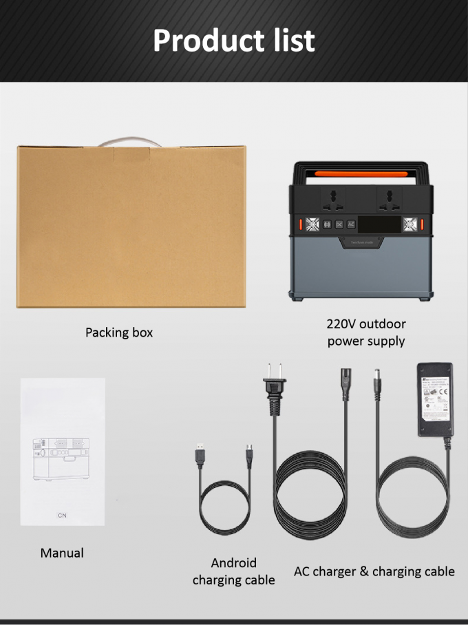 185200mAh電池携帯用動力火車 5