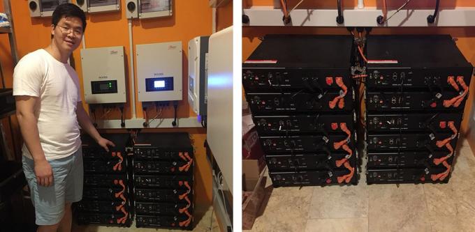 家のエネルギー蓄積24kwh imgのためのプロダクトGSL ENERGY-EIA 2U Lifepo4電池のパック48V 50Ah